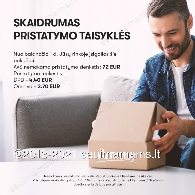 Geresnės pristatymo sąlygos – daugiau pinigų prekėms įsigyti! Geresnės pristatymo sąlygos – daugiau pinigų prekėms įsigyti!