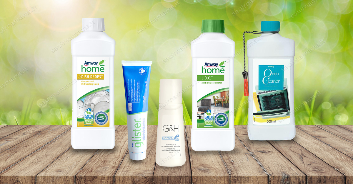 Amway produktai / Sau ir namams - Sau ir namams