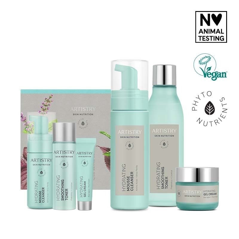 Artistry Skin Nutrition™ drėkinamasis rinkinys namams ir kelionėms (304353) Artistry Skin Nutrition™ drėkinamasis rinkinys namams ir kelionėms (304353)