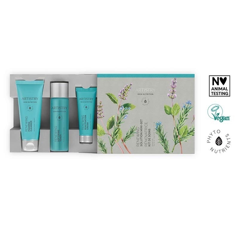 Artistry Skin Nutrition™ odą atnaujinančių grožio priemonių kelioninis rinkinys (123790) Artistry Skin Nutrition™ odą atnaujinančių grožio priemonių kelioninis rinkinys (123790)