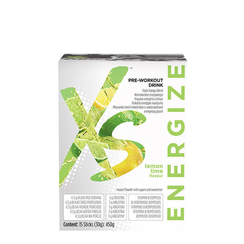 Citrinių ir žaliųjų citrinų skonio gėrimas prieš treniruotę XS™ (121602) Citrinių ir žaliųjų citrinų skonio gėrimas prieš treniruotę XS™ (121602)