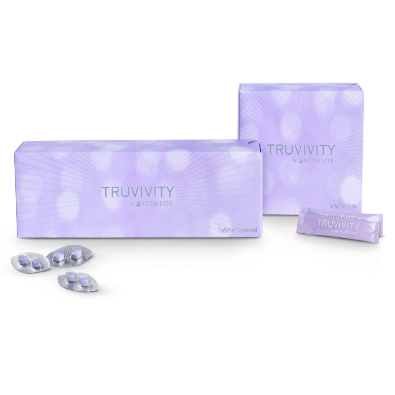 Rinkinys (Grožio gėrimas ir papildas) TRUVIVITY BY NUTRILITE™ TruWithin™ (296820) Rinkinys (Grožio gėrimas ir papildas) TRUVIVITY BY NUTRILITE™ TruWithin™ (296820)