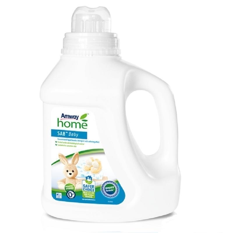 SA8™ BABY Koncentruotas skalbimo skystis, suteikiantys minkštumo efektą AMWAY HOME™ (120536) SA8™ BABY Koncentruotas skalbimo skystis, suteikiantys minkštumo efektą AMWAY HOME™ (120536)