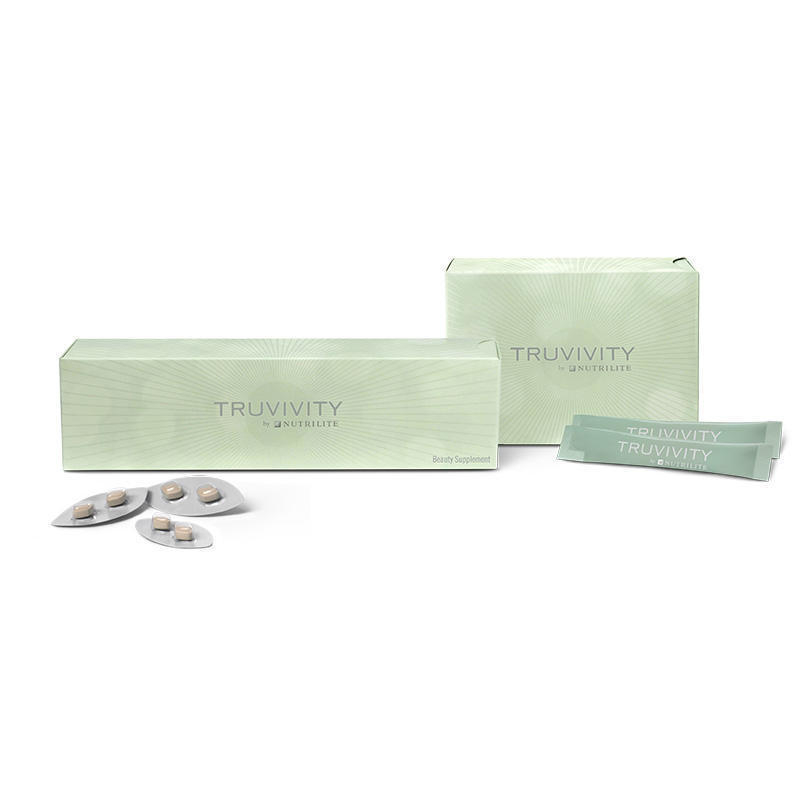 TRUVIVITY BY NUTRILITE™ GROŽIO MILTELIŲ GĖRIMAS ir GROŽIO PAPILDO rinkinys (271916) TRUVIVITY BY NUTRILITE™ GROŽIO MILTELIŲ GĖRIMAS ir GROŽIO PAPILDO rinkinys (271916)