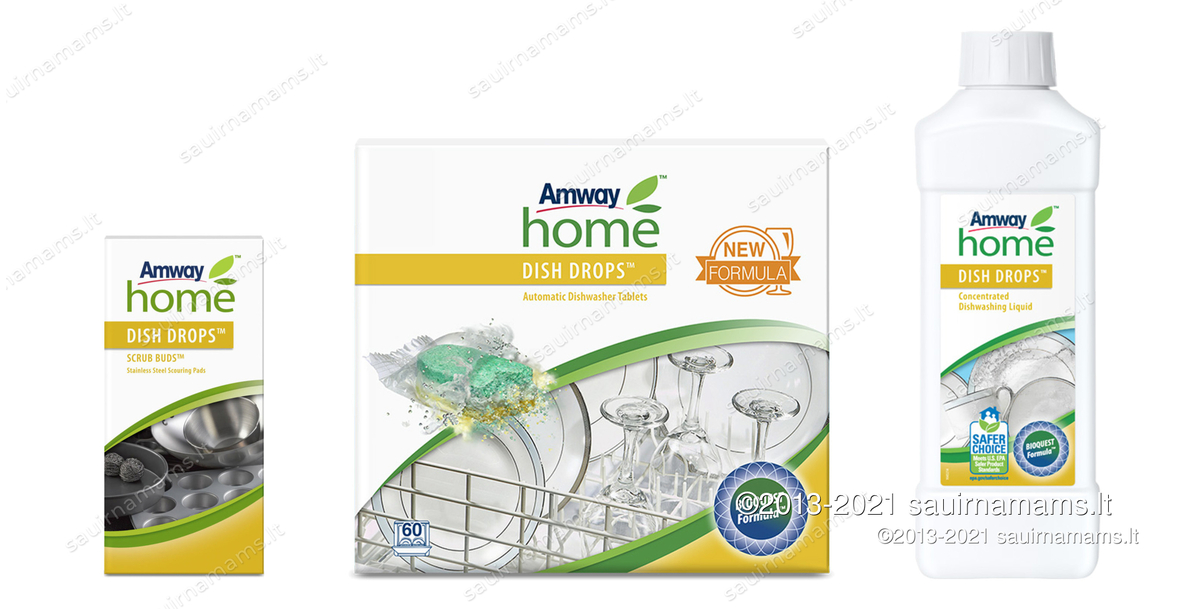 AMWAY HOME indų plovimo priemonės